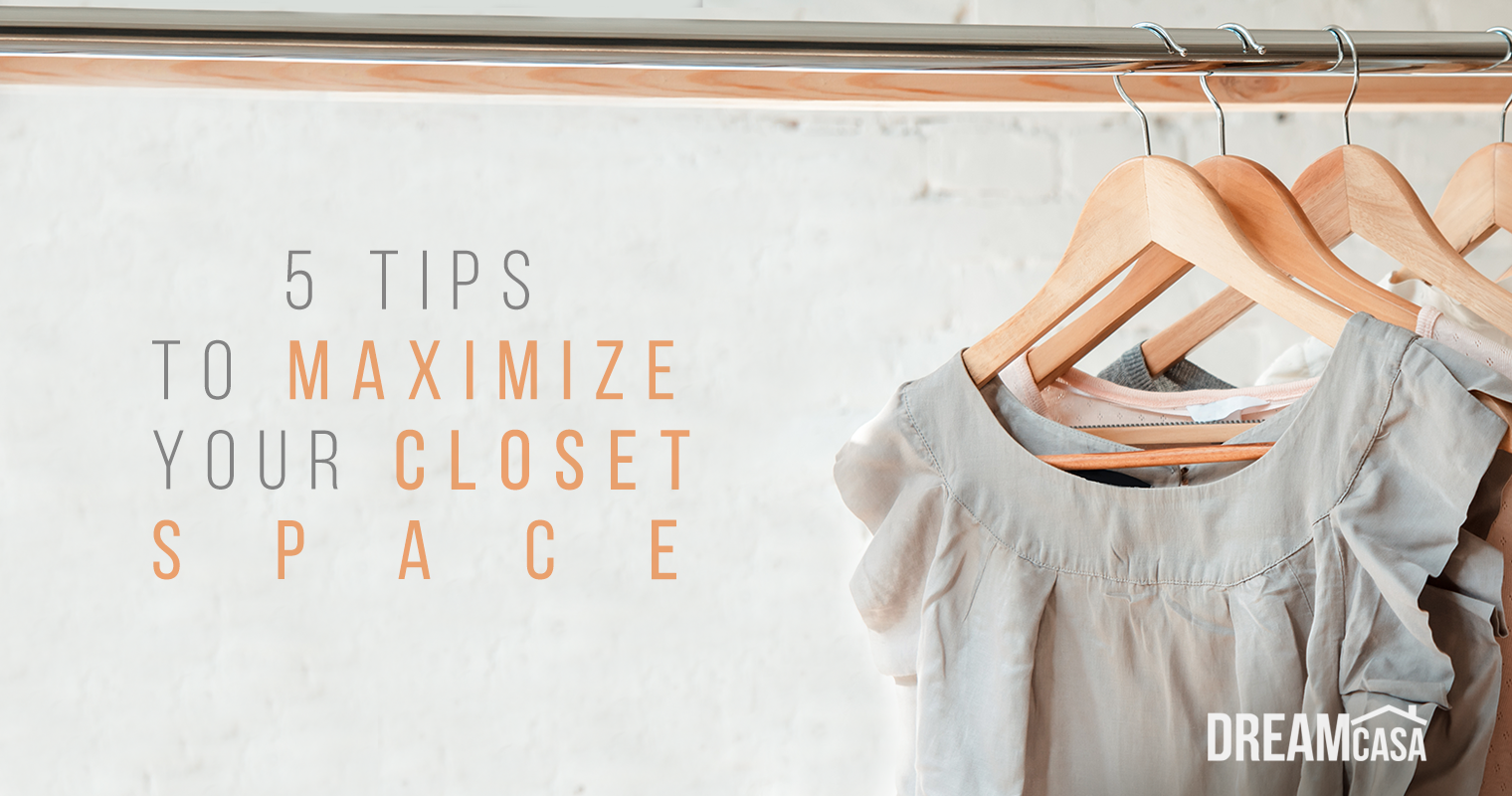 maximize closet space