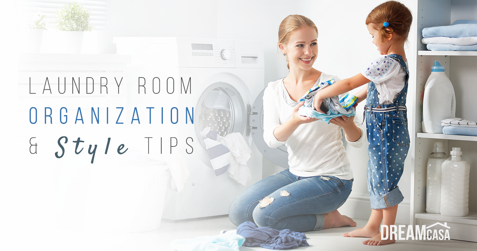 laundry room organize style