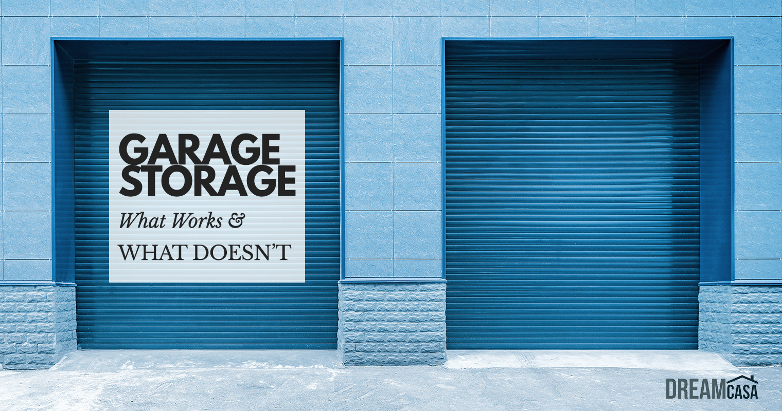 storage in garage tips