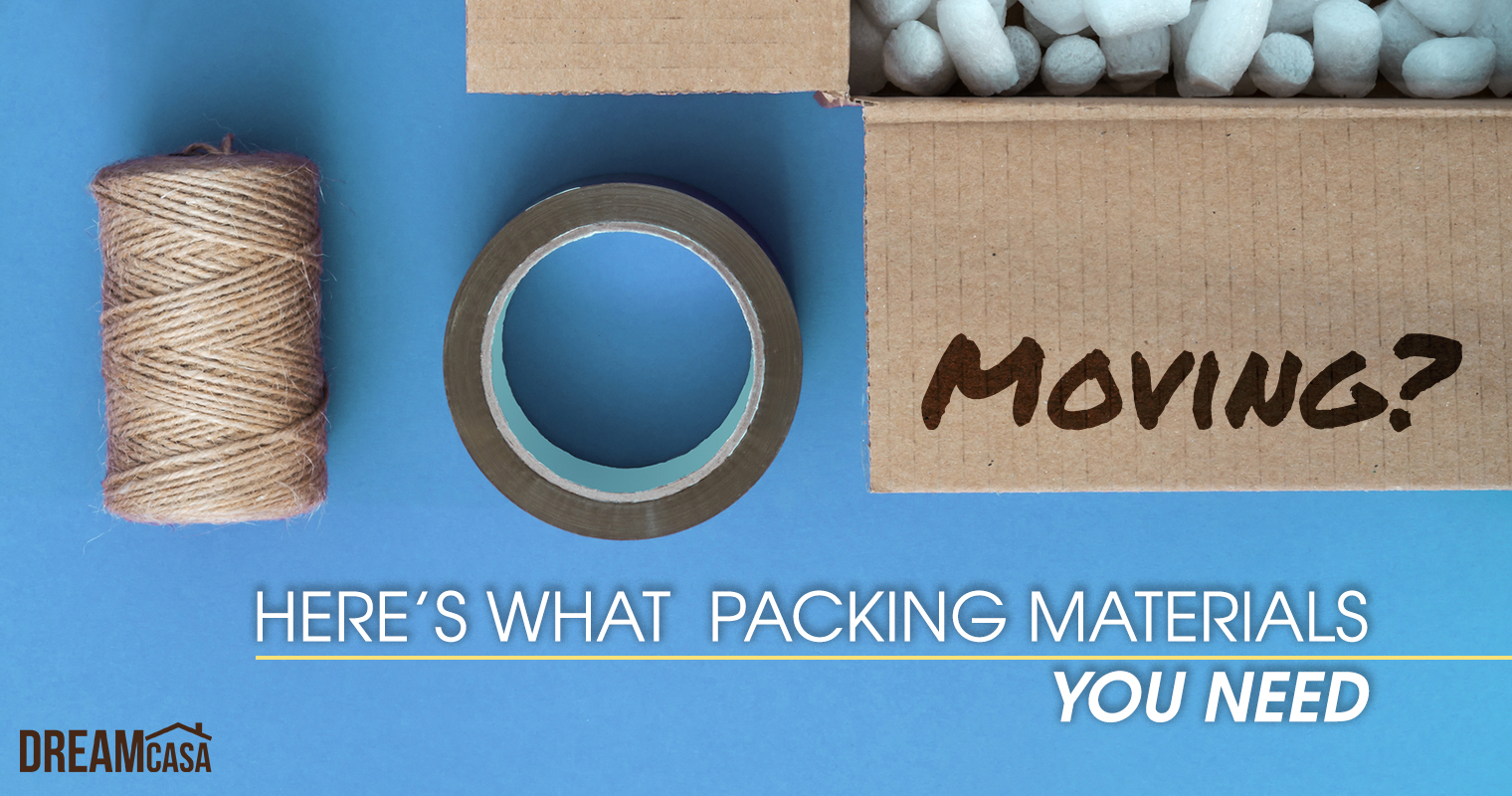 pack moving materials